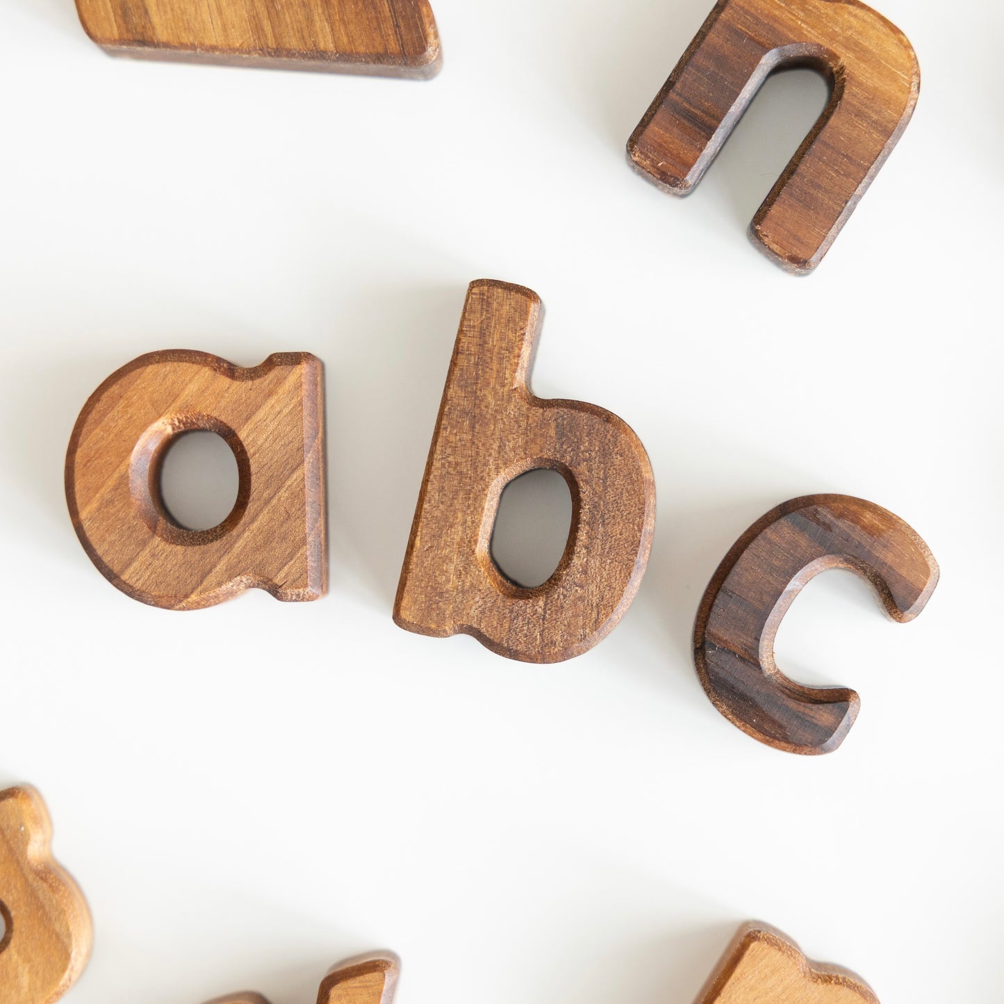 Wooden Alphabet Letters - Lowercase