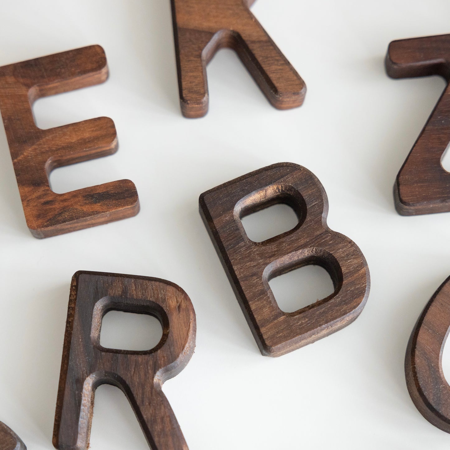 Wooden Alphabet Letters - Lowercase