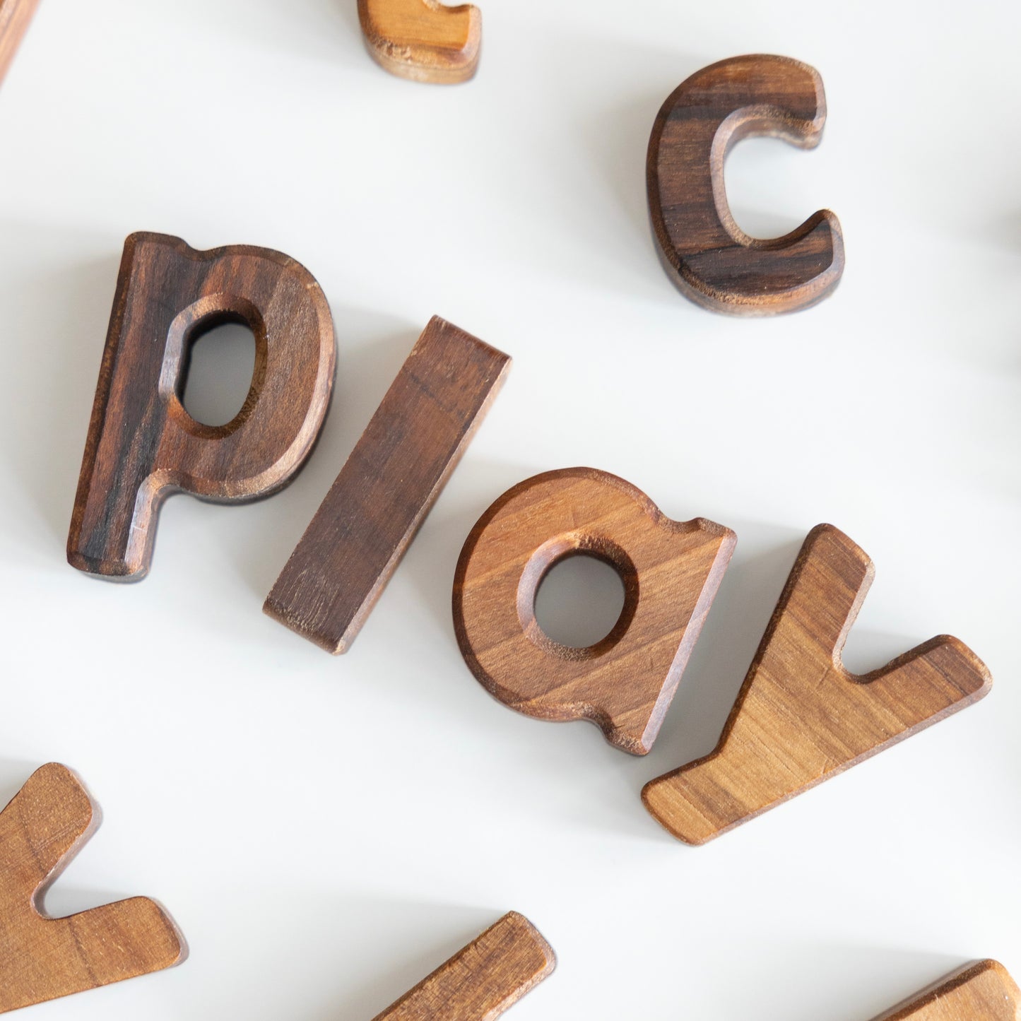 Wooden Alphabet Letters - Uppercase