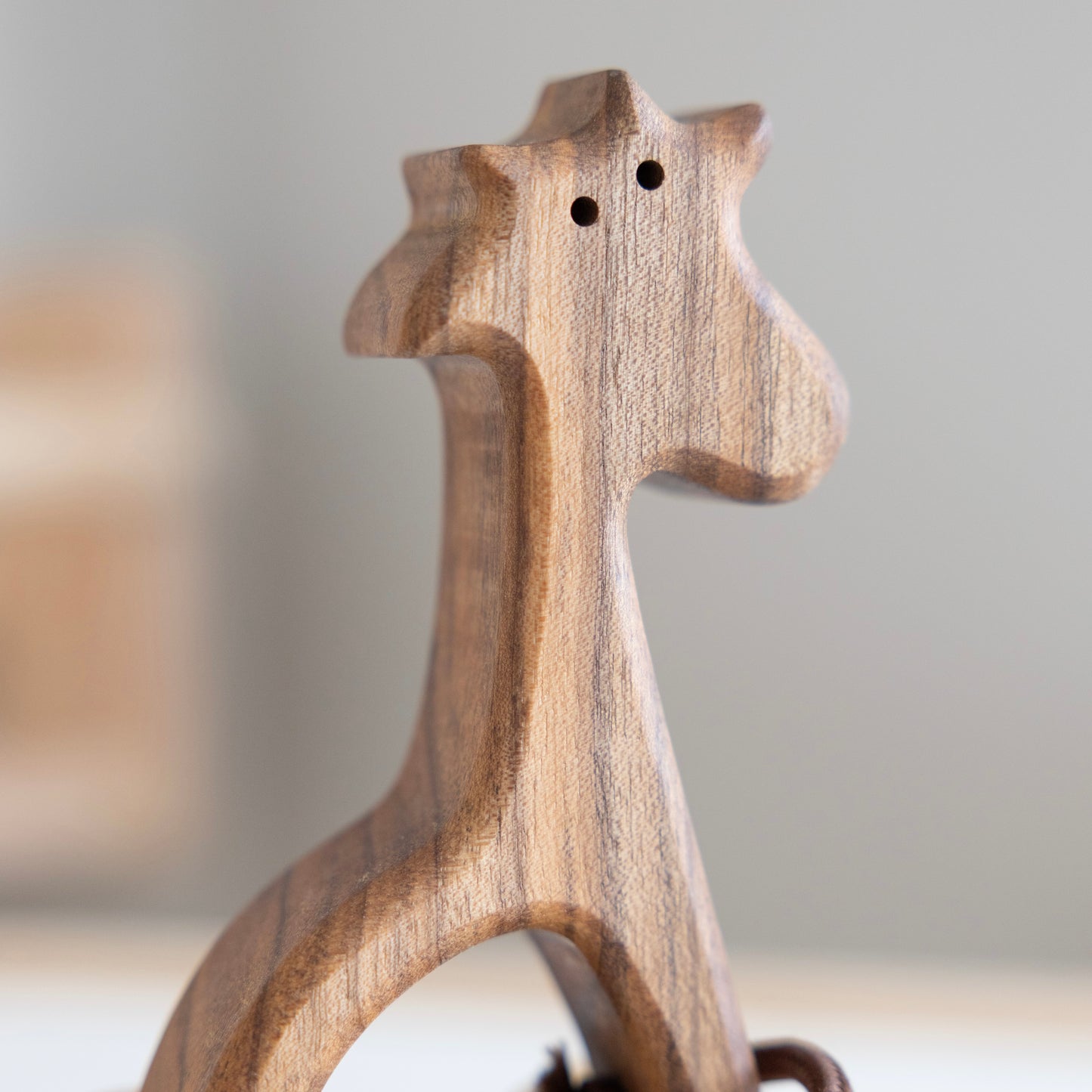 Wooden Pull Along Bunny