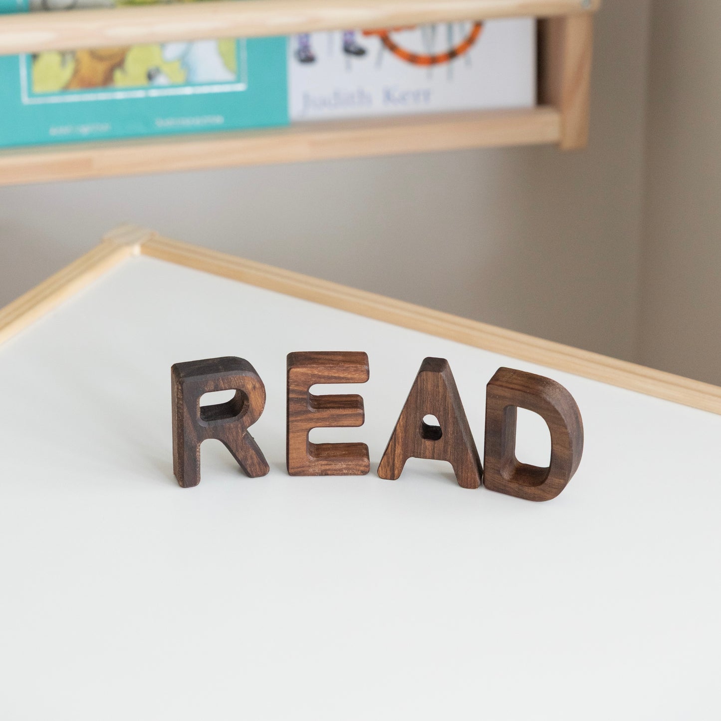 Wooden Alphabet Letters - Lowercase
