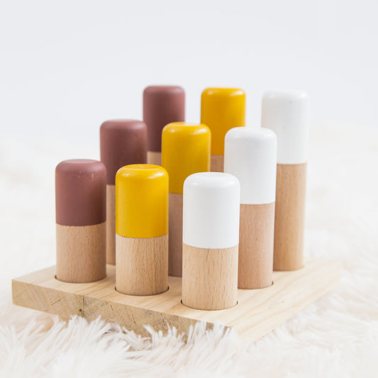 Forest Wooden Peg Board Sorter