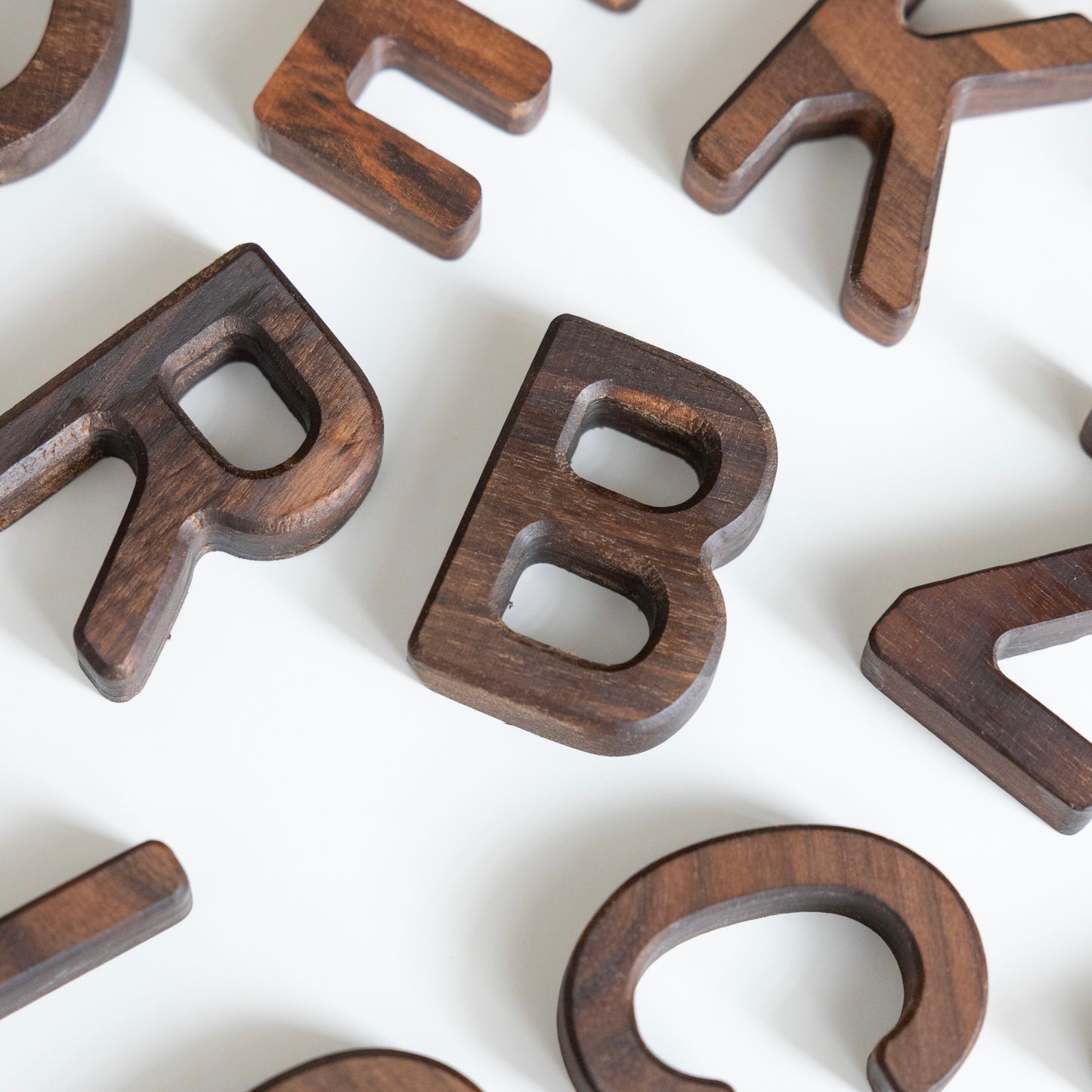 Wooden Alphabet Letters - Lowercase