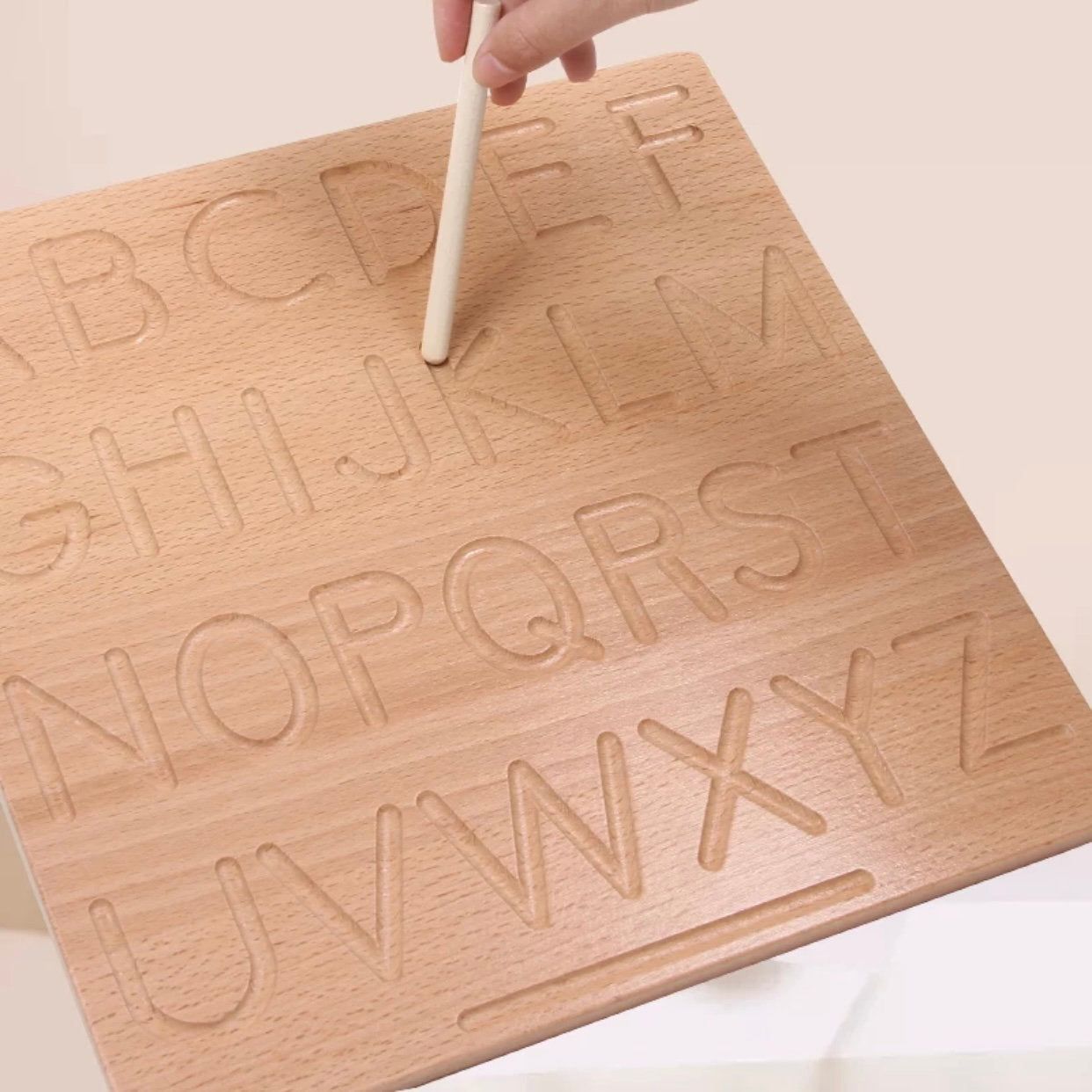 Wooden Number Tracing Board