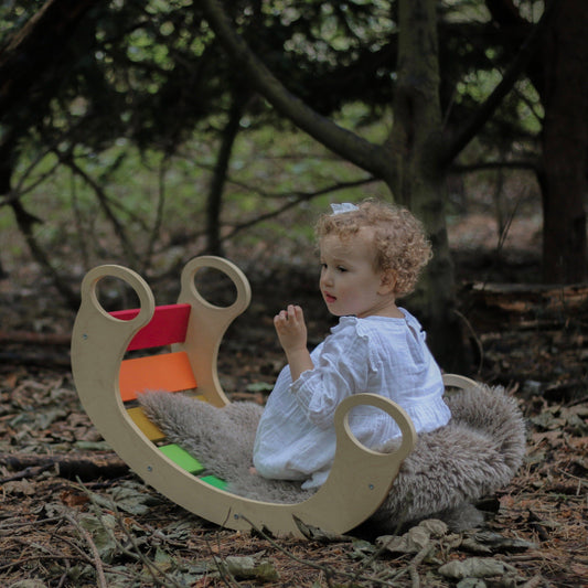 Montessori Toddler Rocker, Climbing Arch