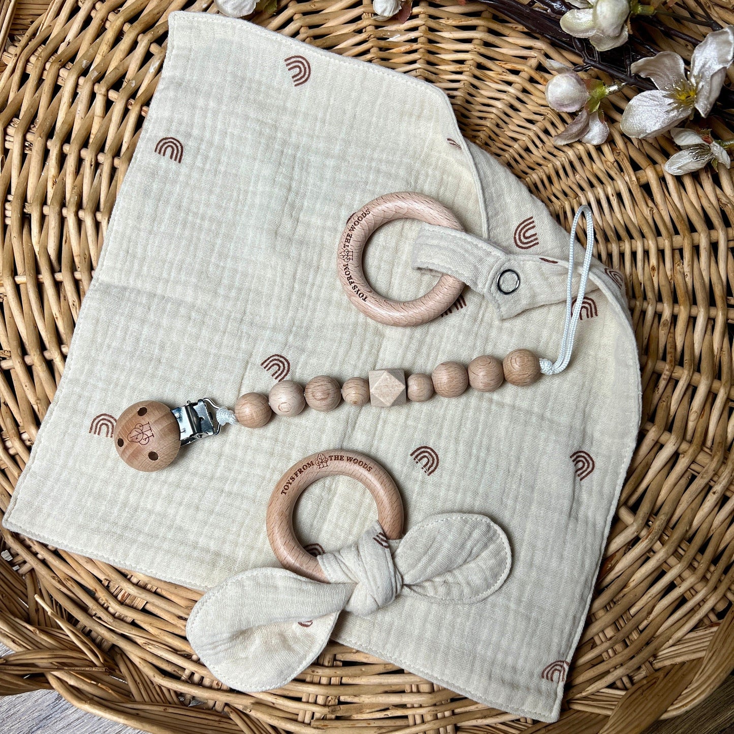 3 Piece New Baby Gift Set, Baby Shower Gift,