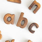 Wooden Alphabet Letters - Lowercase