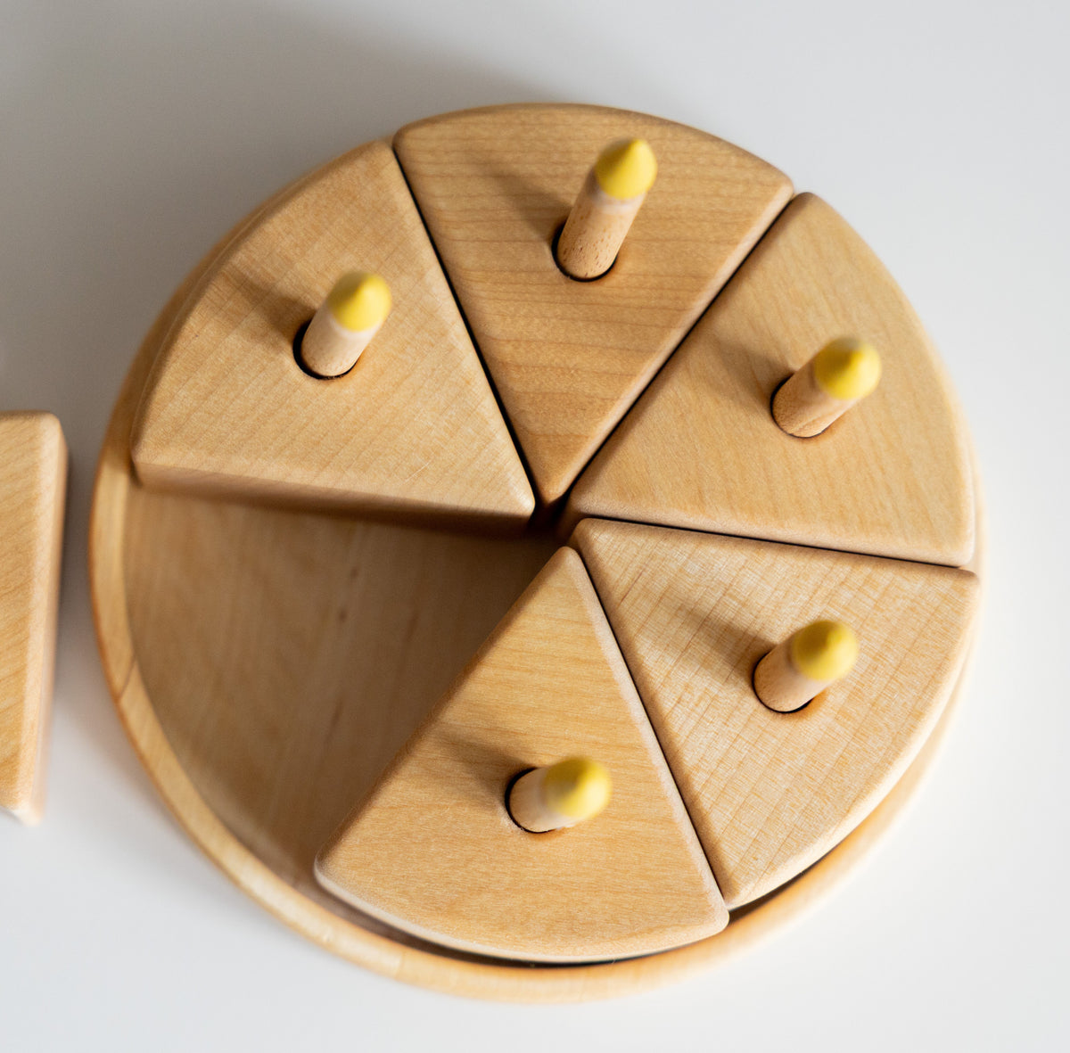 Wooden Birthday / Celebration Cake, Play Food Cake