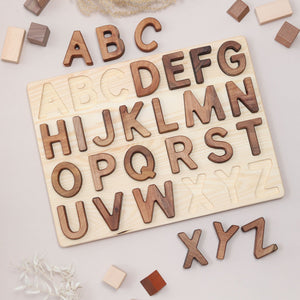 Alphabet Puzzle Board - Upper Case