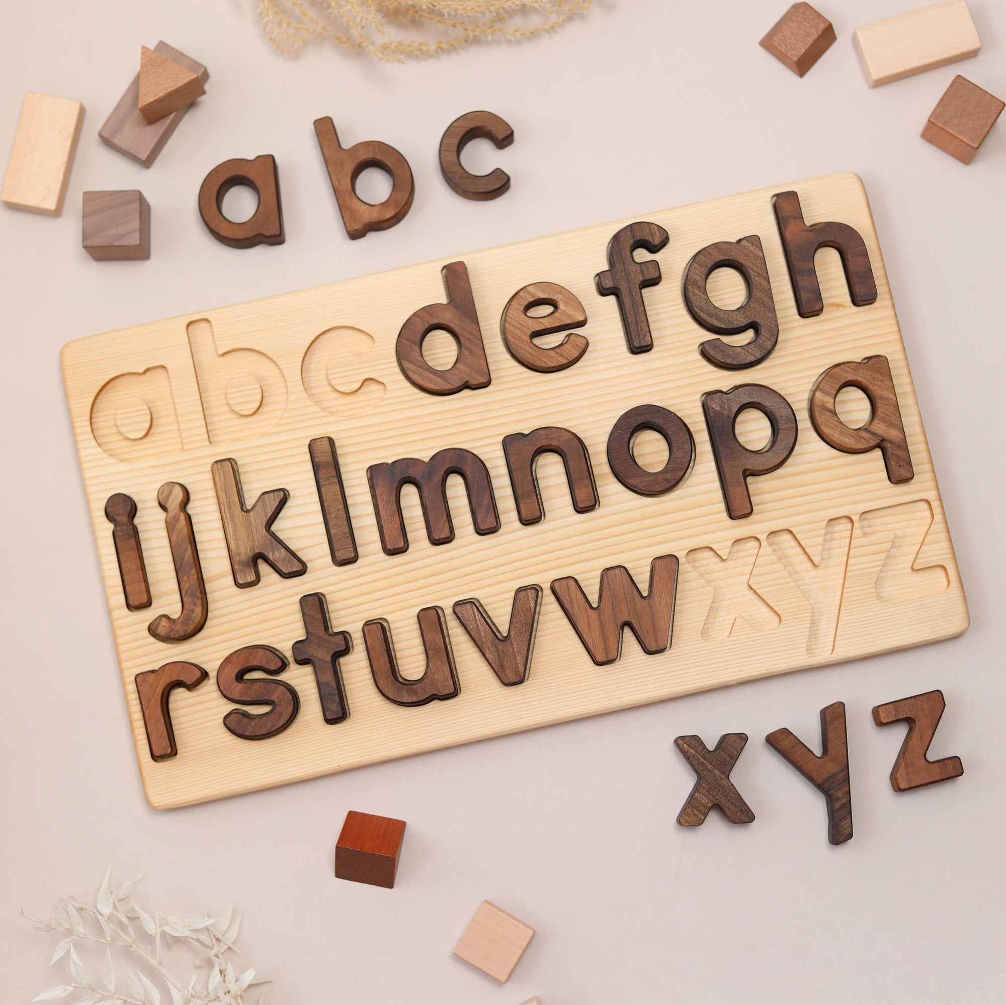 Alphabet Puzzle Board - Upper Case