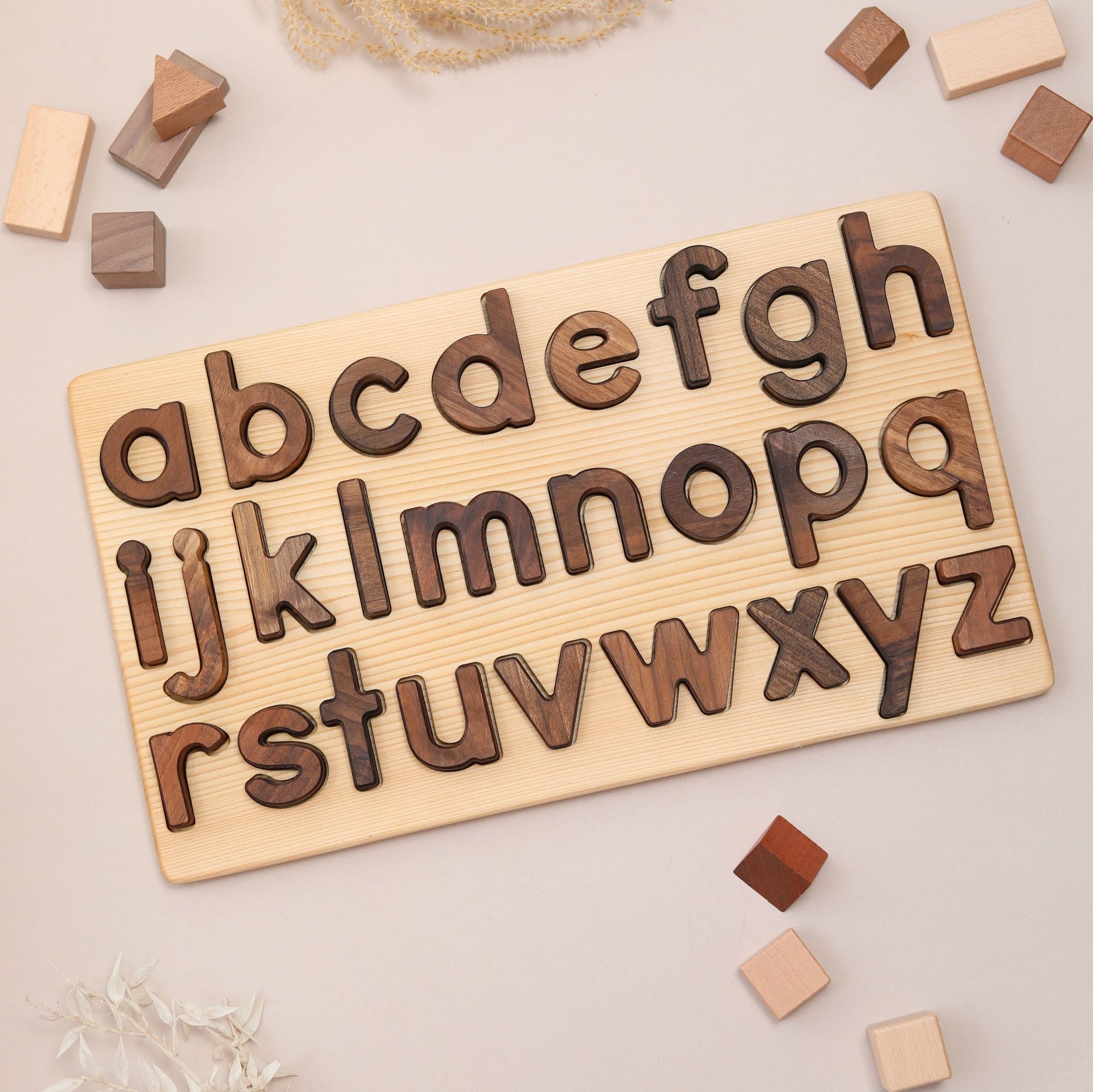 Alphabet Puzzle Board - Upper Case