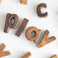 Wooden Alphabet Letters - Uppercase
