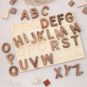 Alphabet Puzzle Board - Upper Case