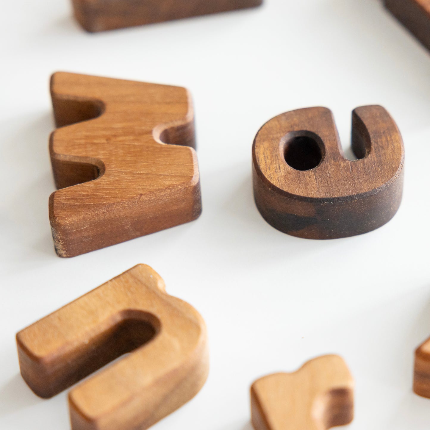 Wooden Alphabet Letters - Uppercase