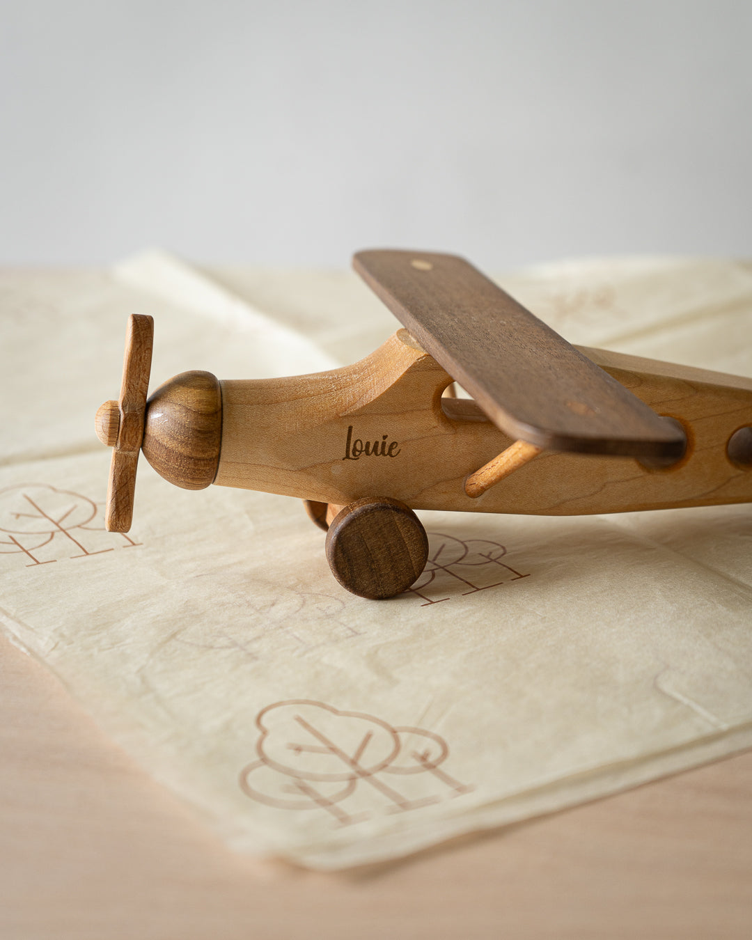 Wooden Play Aeroplane