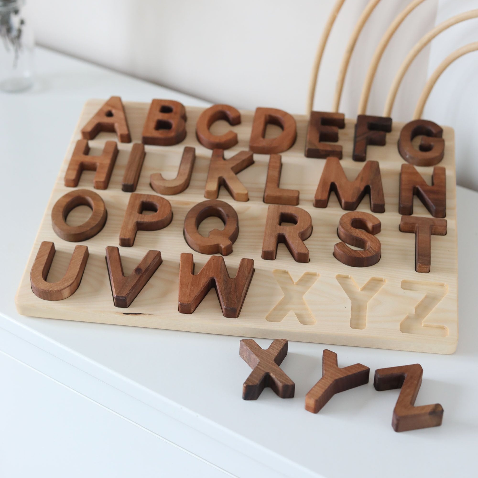 Alphabet Puzzle Board - Upper Case