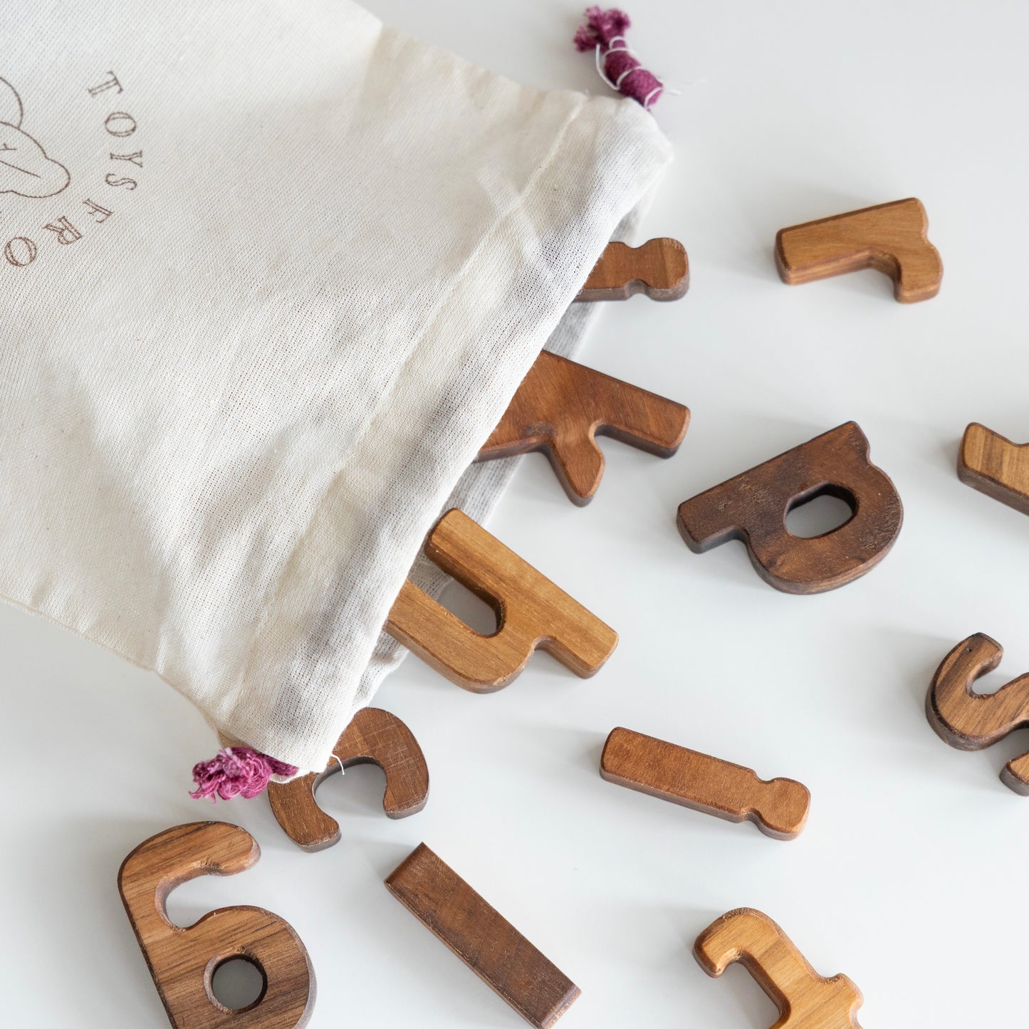 Wooden Alphabet Letters - Uppercase