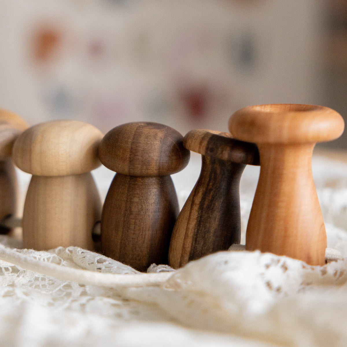 Large Threading Mushrooms and Lace