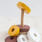 Perfectly Imperfect Forest Wooden Stacking Pyramid