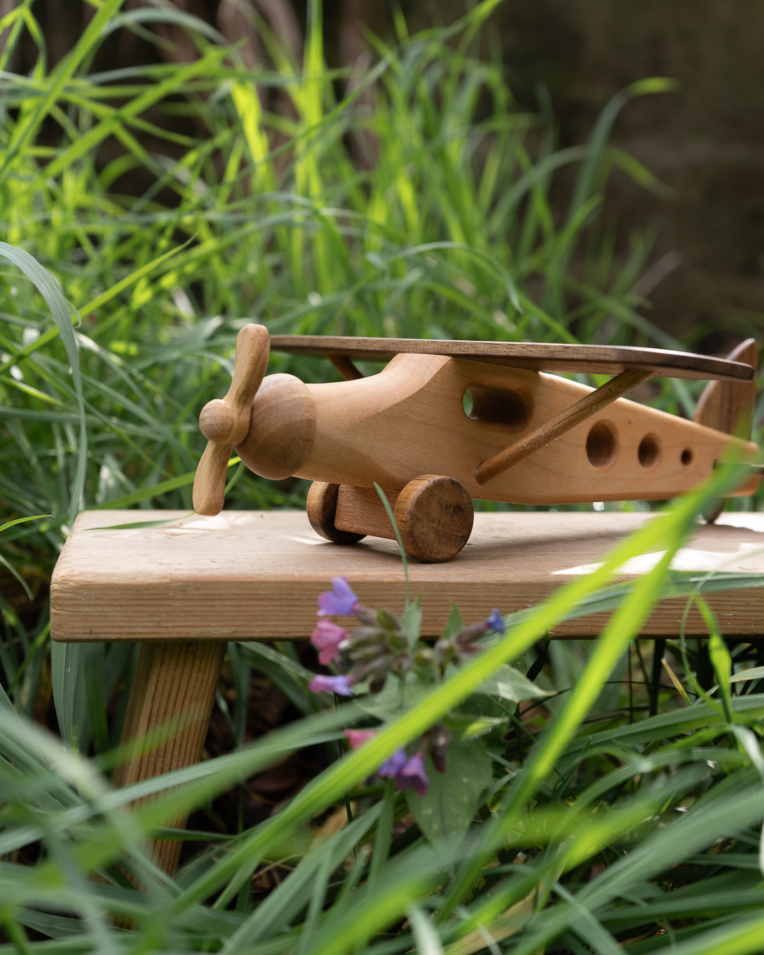 Wooden Play Aeroplane