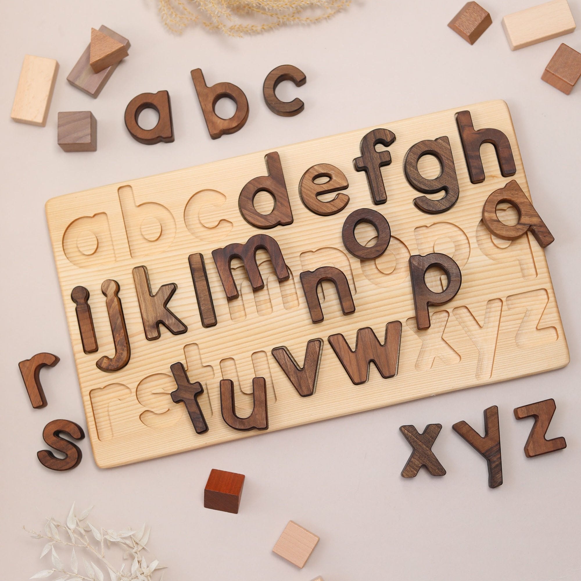 Alphabet Puzzle Board - Upper Case