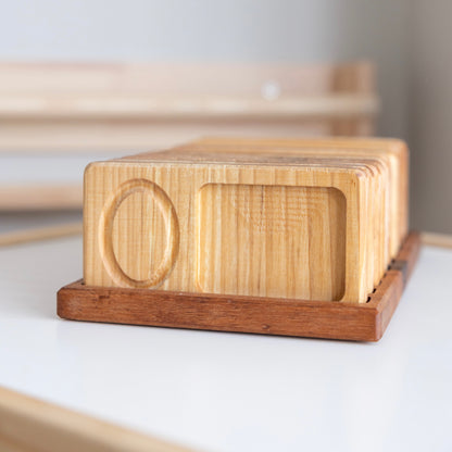Number Wooden Counting Boards, Maths Number Trays - Equal Size