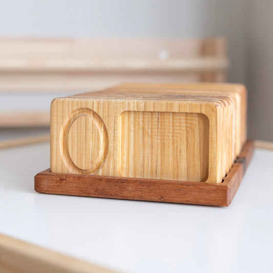 Number Wooden Counting Boards, Maths Number Trays - Equal Size