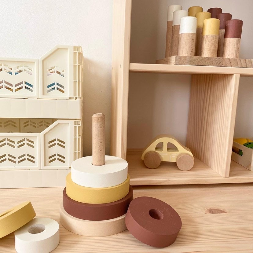 Forest Wooden Peg Board Sorter