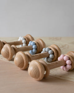 Wooden Chunky Baby Rattle