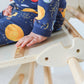 Indoor Foldable Climbing Triangle and Slide, Montessori Toddler Climbing Gym