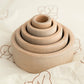 Baby Stacking Bowls, Wooden Stacking / Nesting Cups,