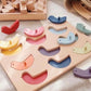 Colour Sorting Bird Peg Puzzle