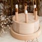 Wooden Birthday / Celebration Cake, Play Food Cake