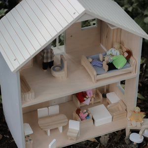 Doll House Wooden Family