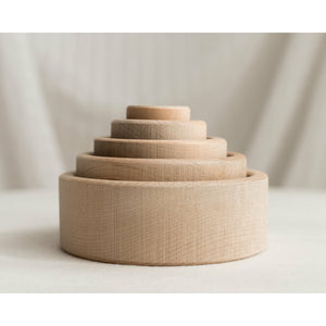 Baby Stacking Bowls, Wooden Nesting / Stacking Cups